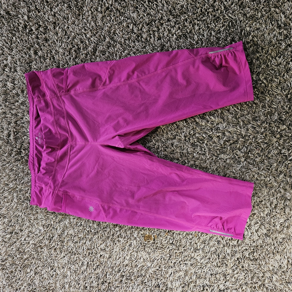 Kids Pink Capri Leggings